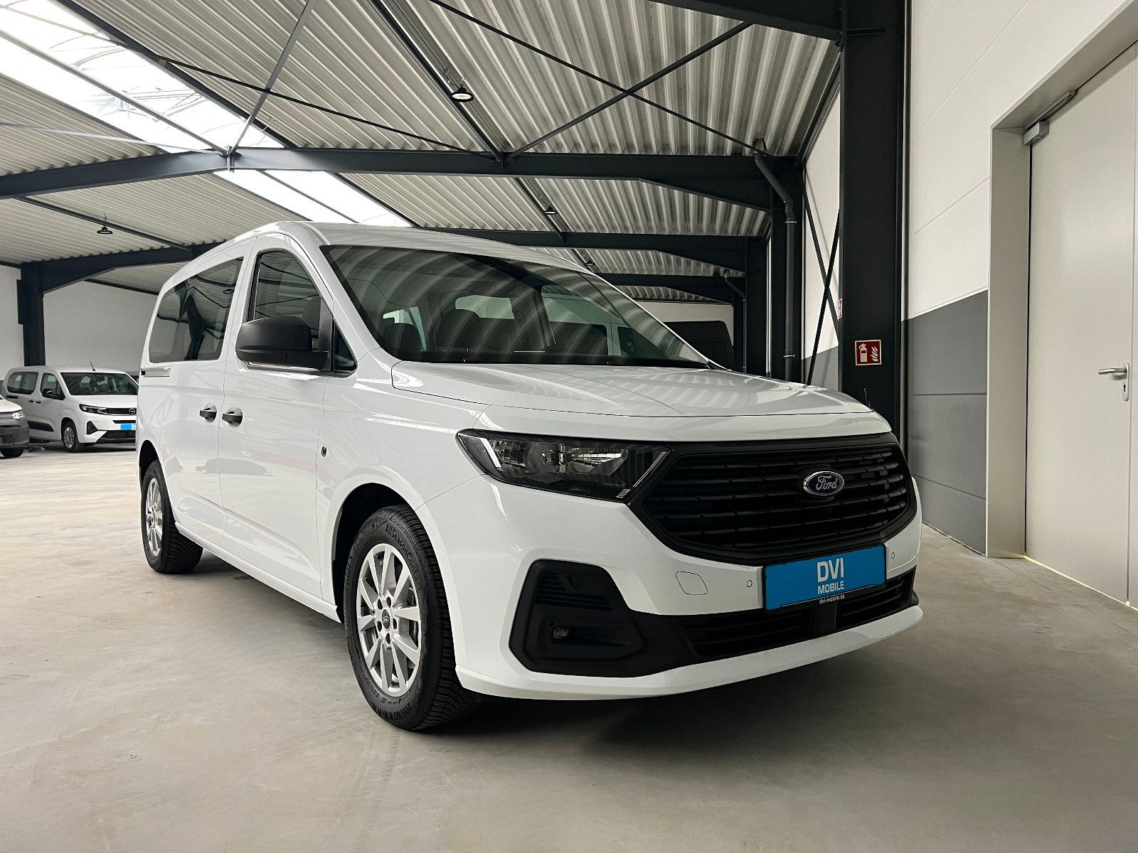 FORD Tourneo Connect Heckausschnitt Rollstuhlplatz