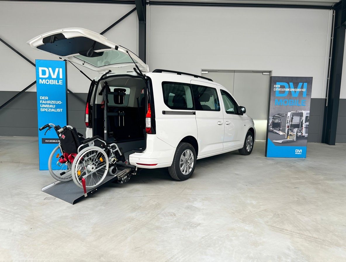 VW Caddy *Rollstuhlrampe* Heckausschnitt
